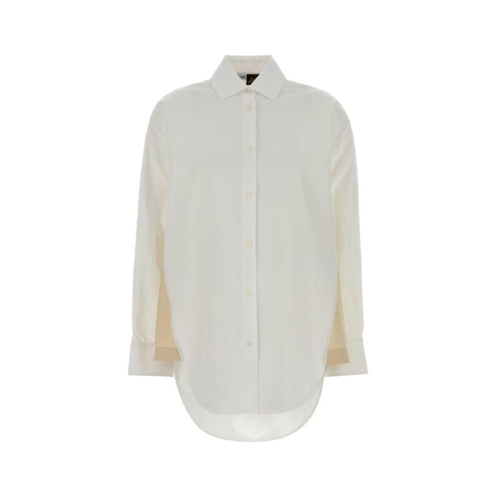 Loewe Paula's Ibiza Women White Poplin Paula S Ibiza Shirt